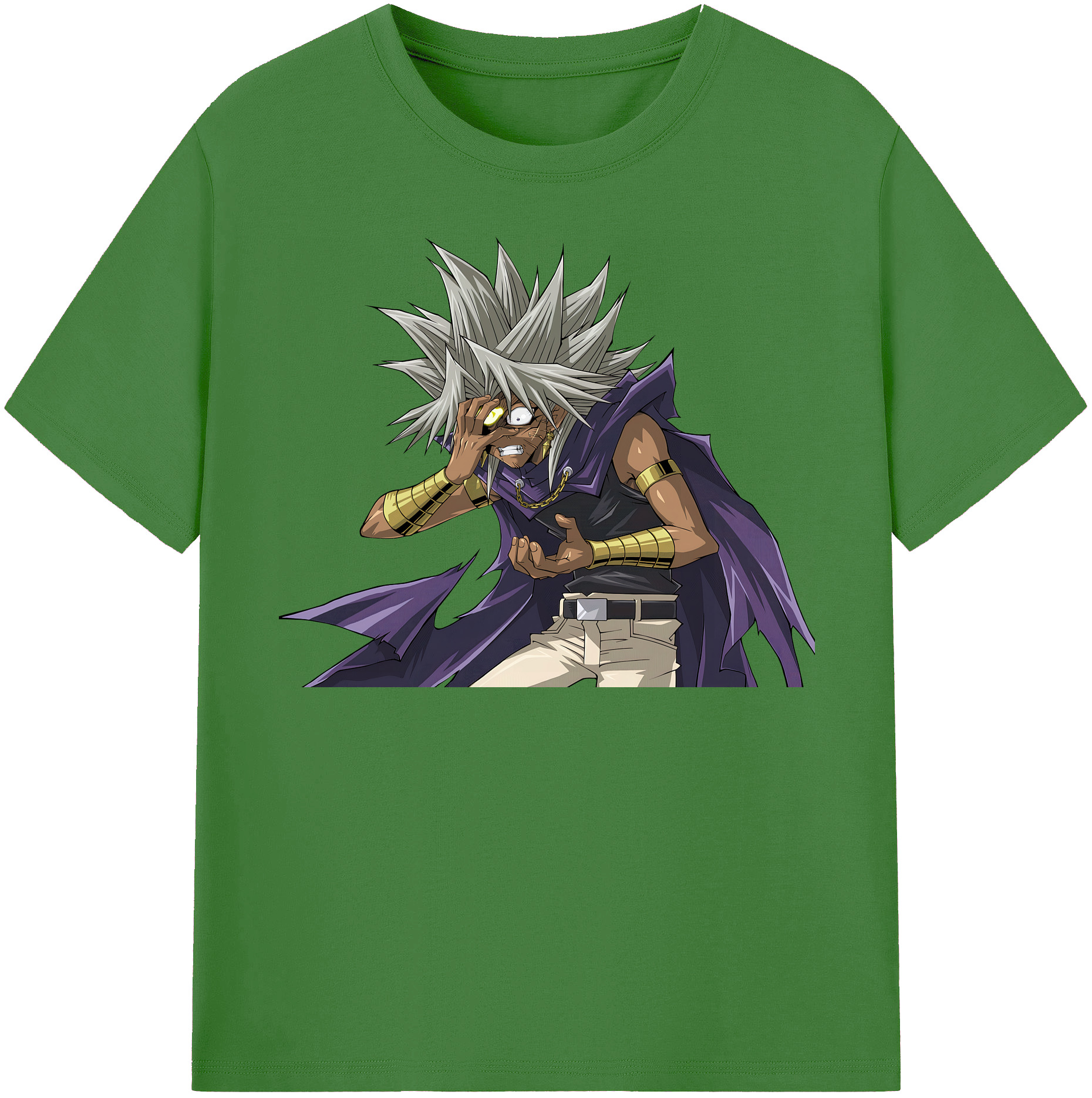 （画像用） 遊☆戯☆王 Yu-Gi-Oh! レディースカジュアルプリントTシャツ（綿100％）